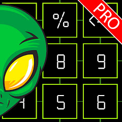 CALCULATOR PRO – Green Alien icon