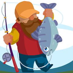 Значок рыбака