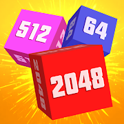 Rush 2048：3D Shoot Cubes icon